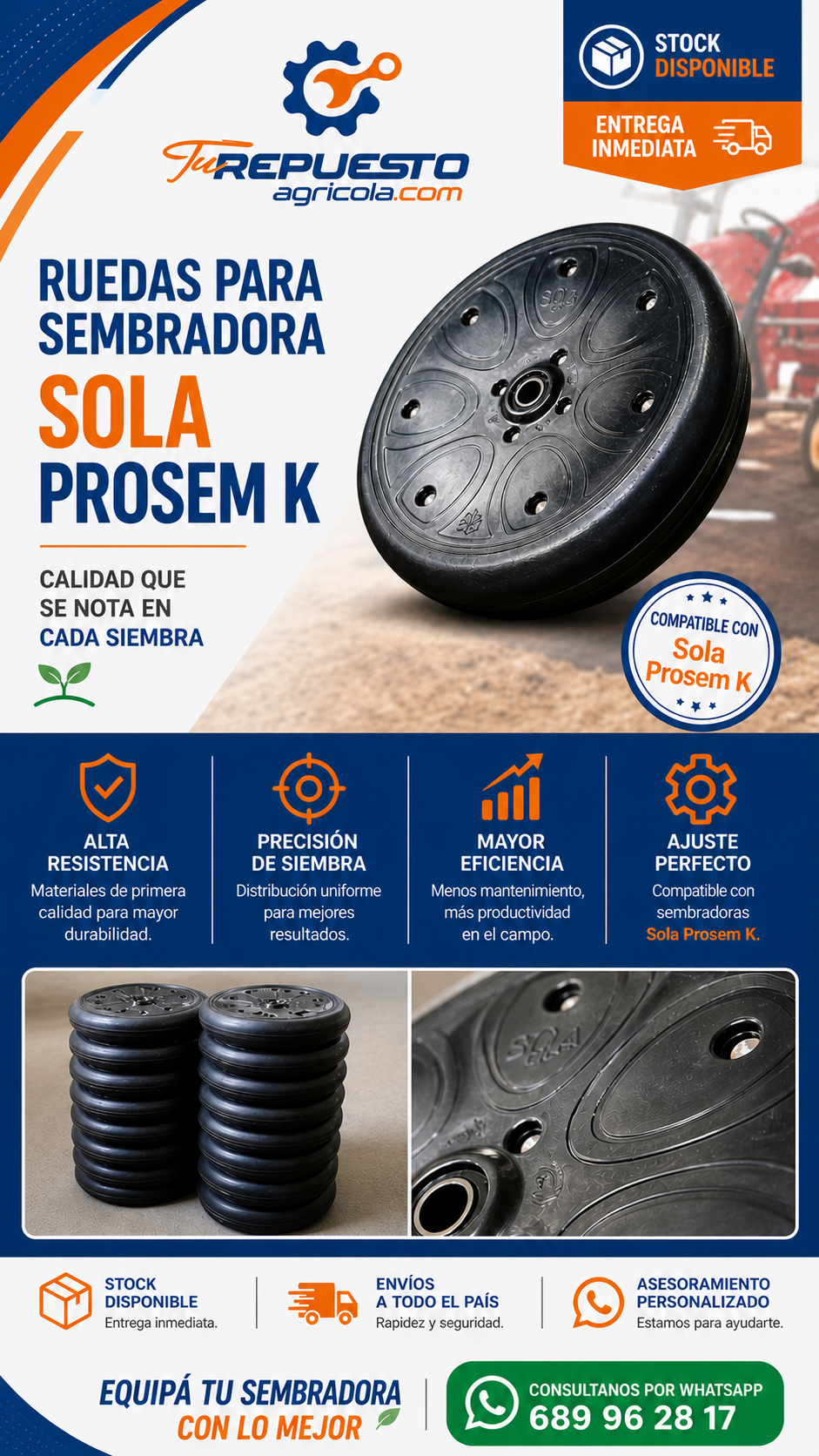 RUEDAS PROSEM K